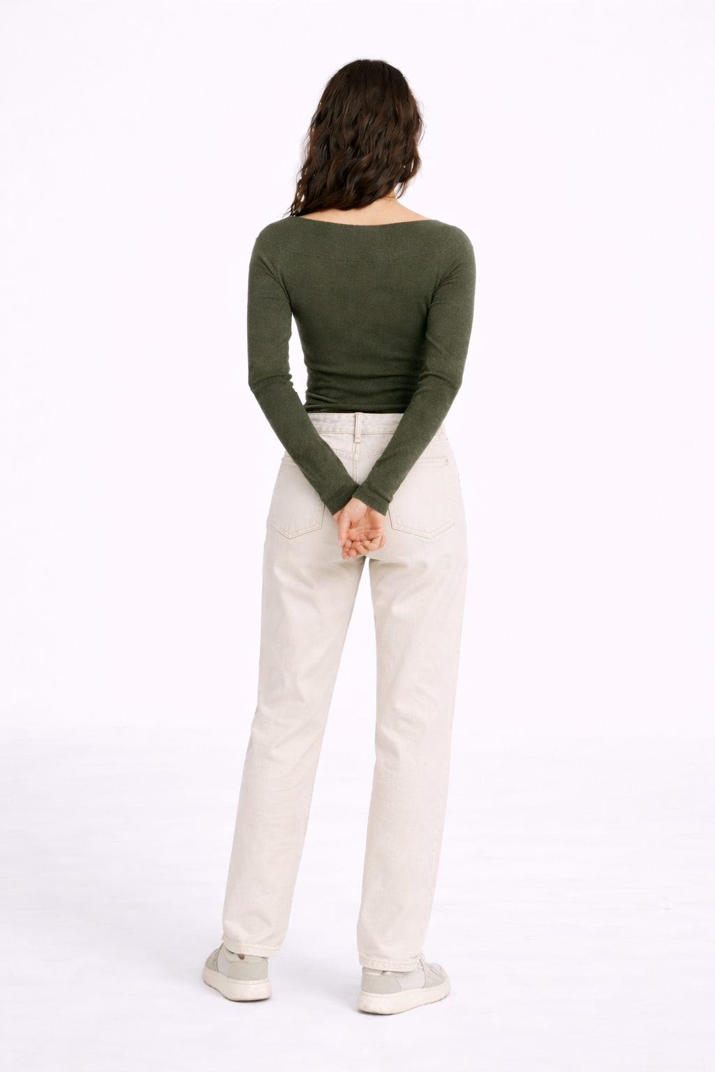 Essential Straight-Neck Top
